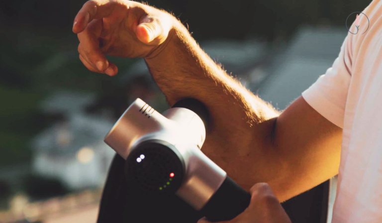 massage gun to boost workout and post workout soreness